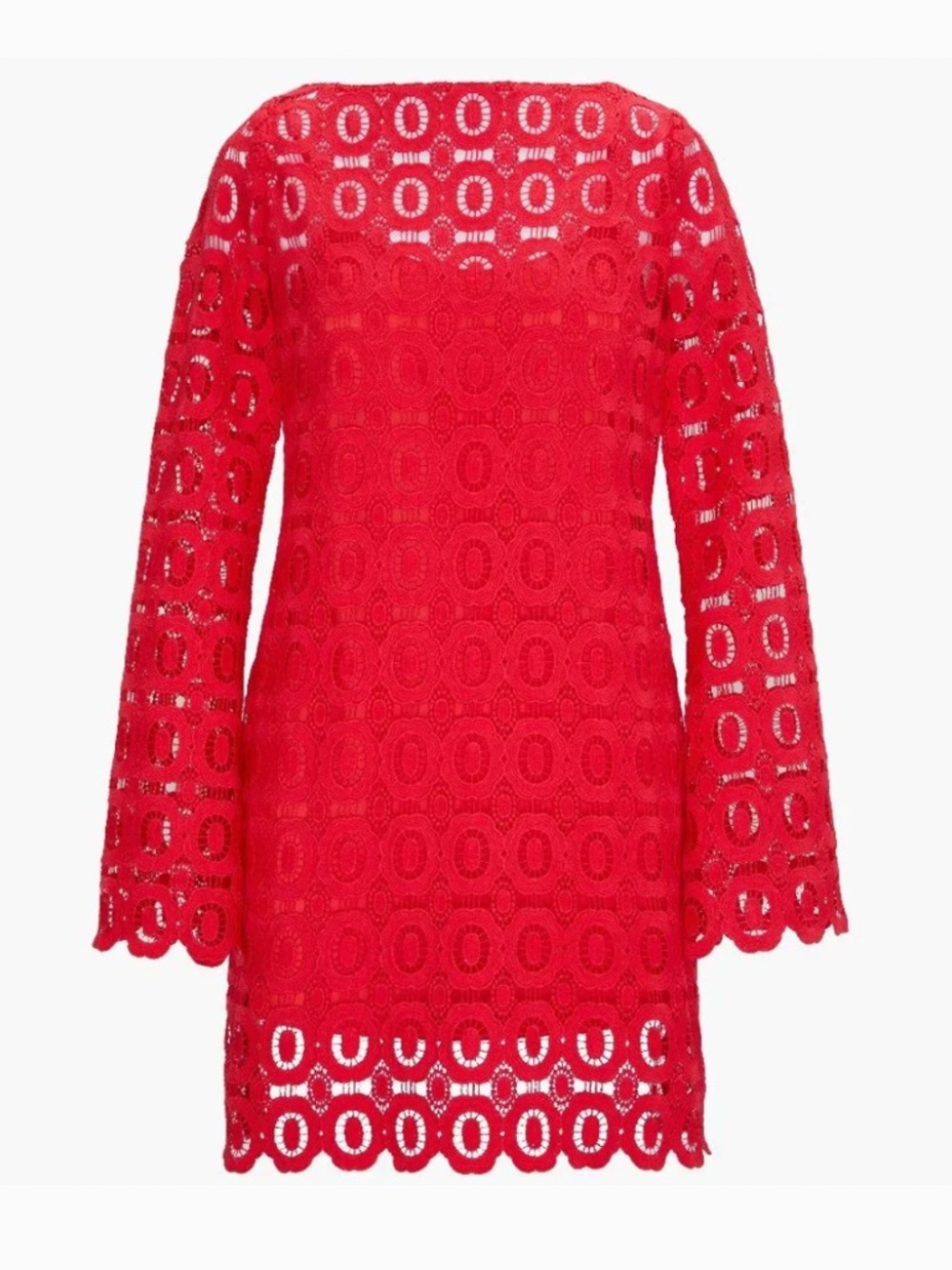 Hill House Home The Eliza Mini Dress - Poppy Lace Size XXS